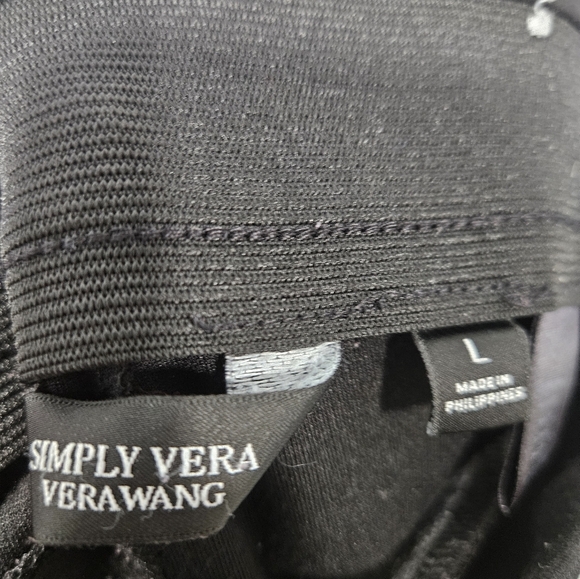 Vera Wang Simply Vera women's stretch pants large - Picture 3 of 3